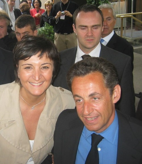 Nicolas Sarkozy une semaine après son élection à la Présidence de la République mai2007 Paris