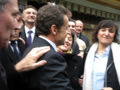 Nicolas Sarkozy Petit Bornand Avril 2010