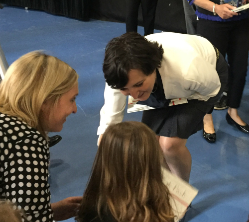 avec les enfants des crèches de Thonon 2018