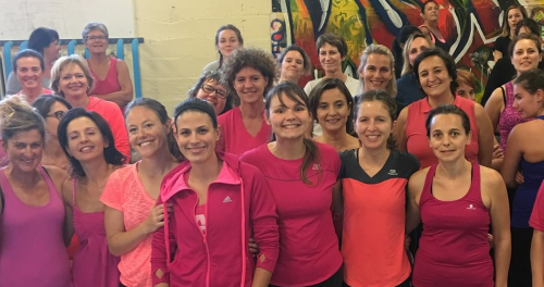 Zumba rose de Octobre Rose 2016